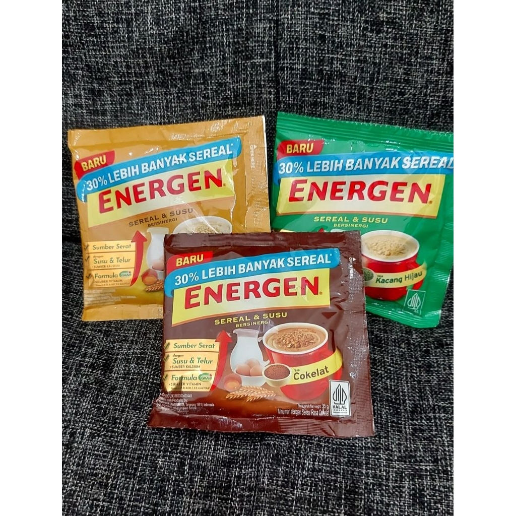 

Sereal dan Susu // Energen 34gr // Vanila // Exp. 2026