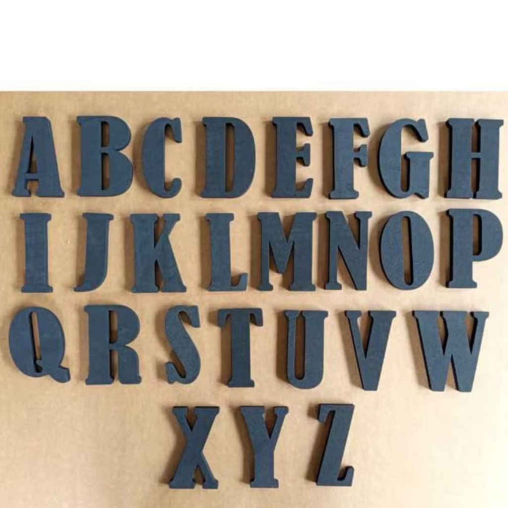 

Alfab A Sampai Z Tinggi 15 cm spon Eva Tebal 5mm