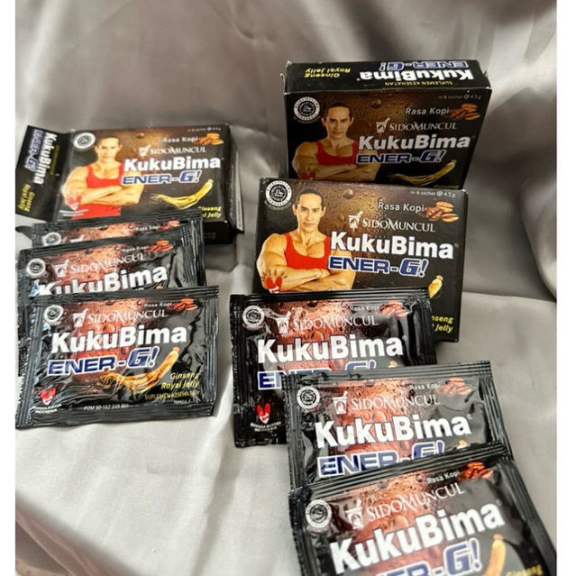 KUKU BIMA RASA KOPI 60GR – MINUMAN ENERGI PRAKTIS UNTUK TENAGA & SEMANGAT (1 Box isi 6 Sachet x 60 g