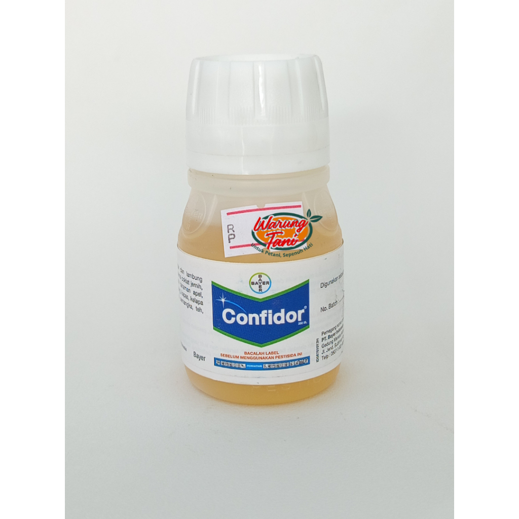 CONFIDOR 200 SL 60 ML – Insektisida Cair Imidakloprid untuk Wereng Thrips Kutu Tanaman