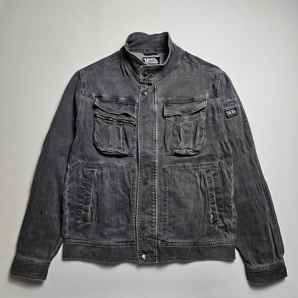 TORA denim biker jacket