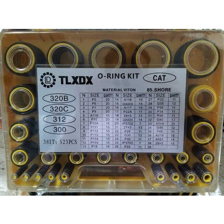 O-RING BOX HY040 ( CAT FKM ) / Spare part Alat berat / O-ring / seal industri