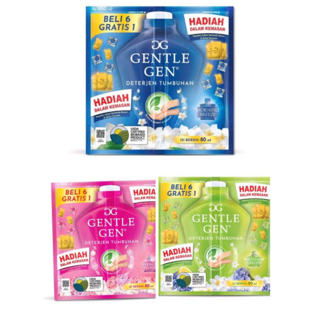 [Harga Grosir] Gentle gen detergen cair  beli 6+1 renceng