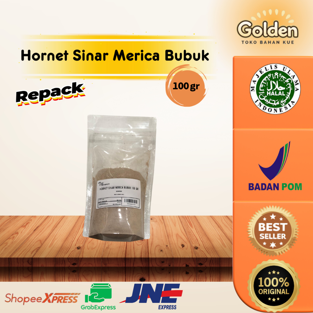 

Hornet Sinar Merica Bubuk 100 gr