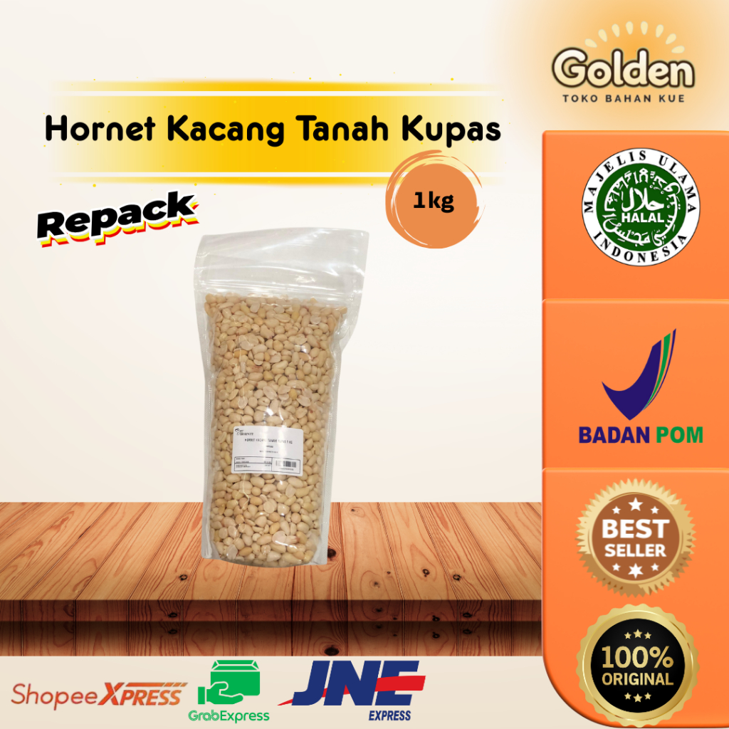 

Hornet Kacang Tanah Kupas 1 kg