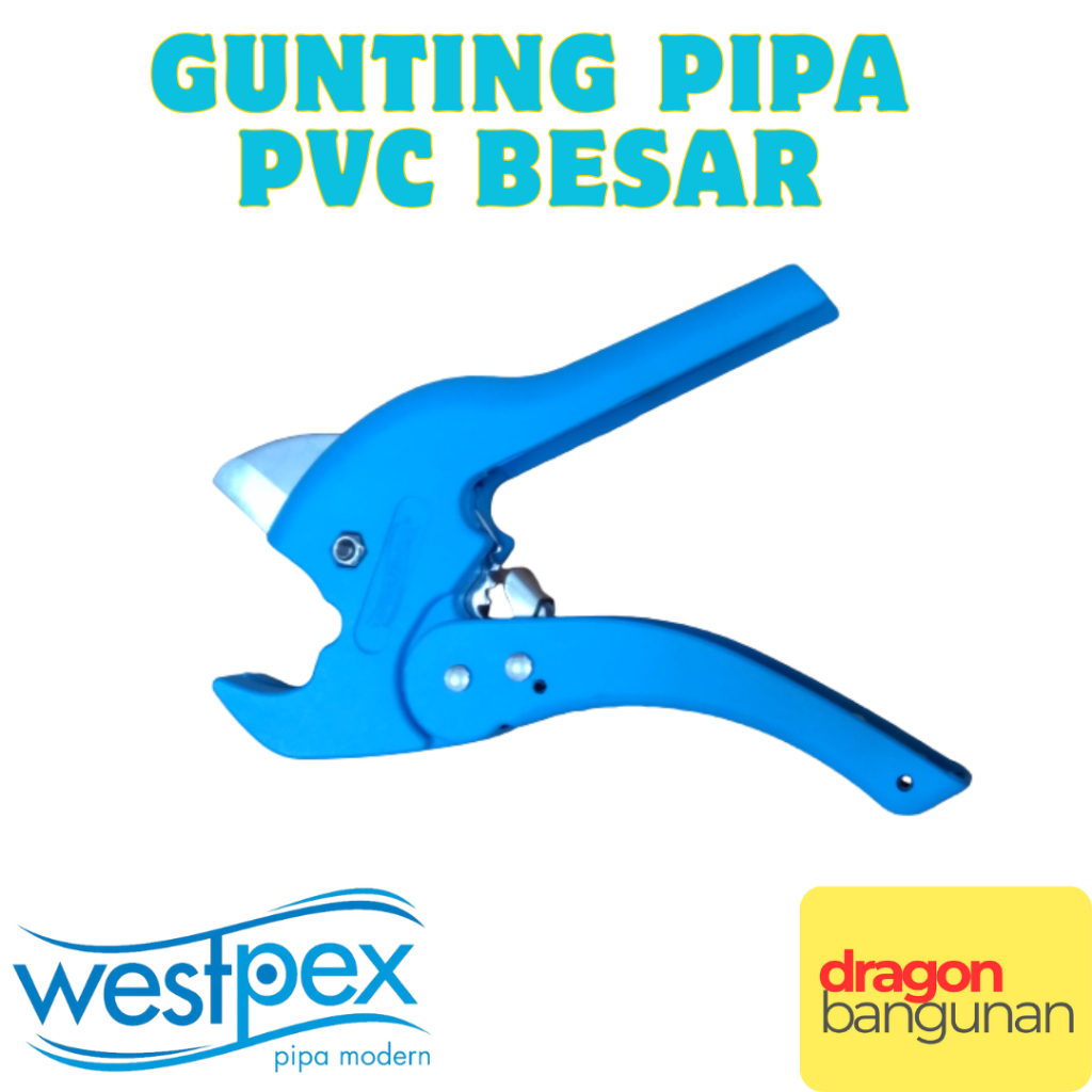 Gunting Pipa Westpex Ukuran Besar - Gunting Pemotong Pipa