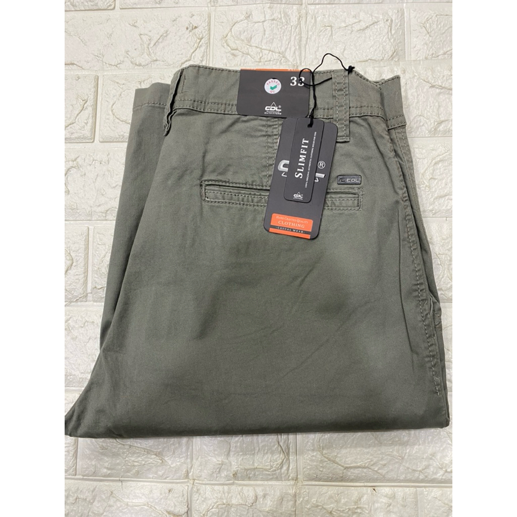 CDL Celana Pendek Bermuda Slim Fit Pria(HAZY SKY)By Cardinal