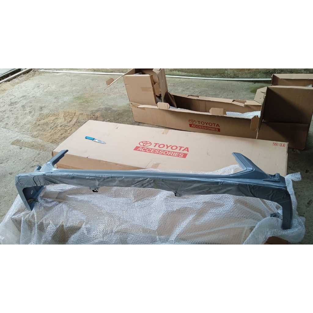 Spoiler Bumper Depan Toyota Agya 2021 GR Sport P5154-BZA0H-00 Inculde Karet
