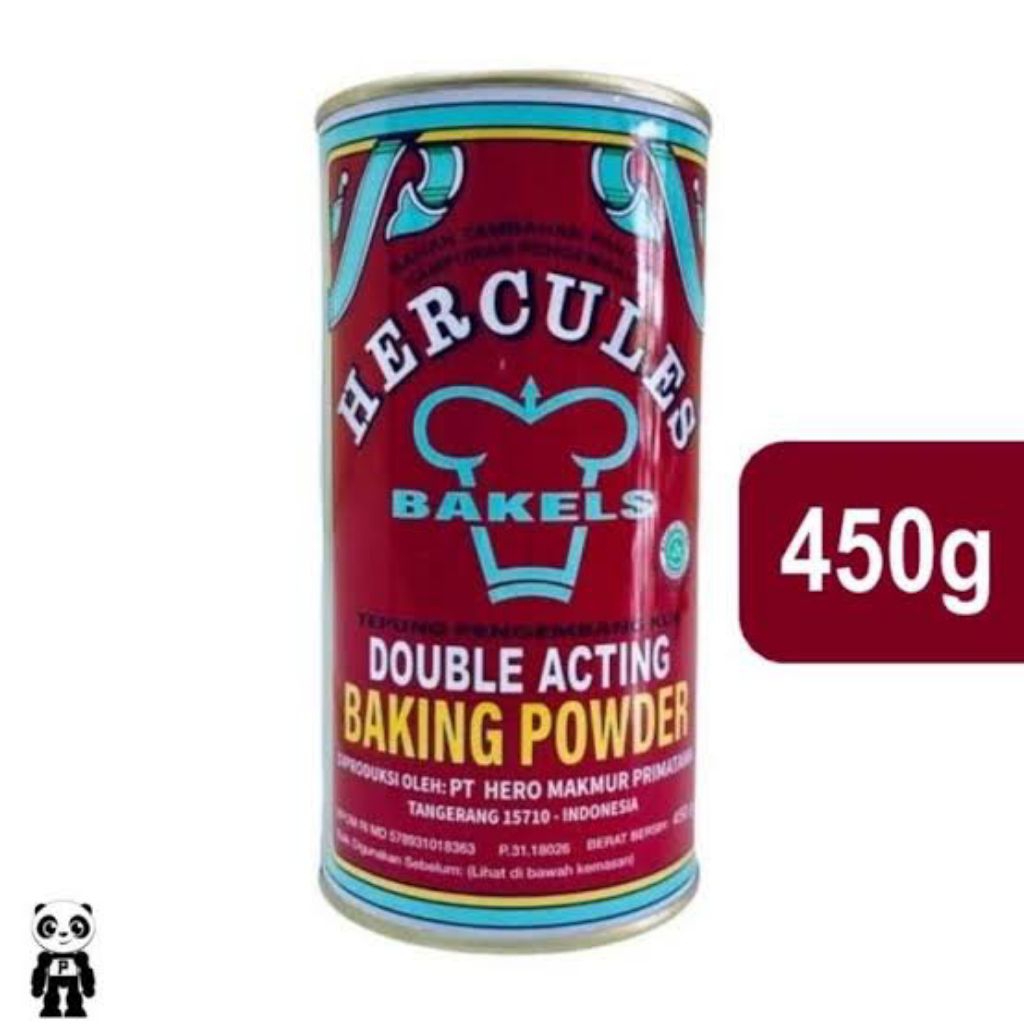 

Hercules Double Acting Baking Powder 450gr