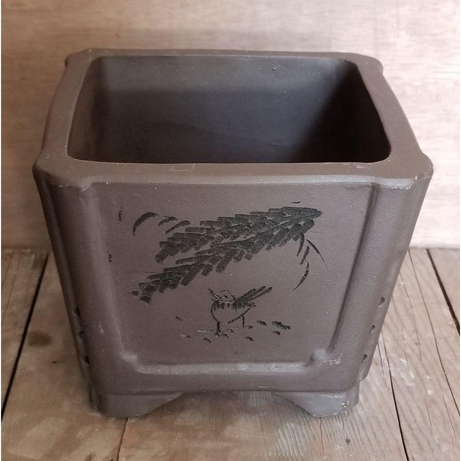Pot Bonsai Keramik Cina LT-5 Ukuran 15 x 15 x 20 cm