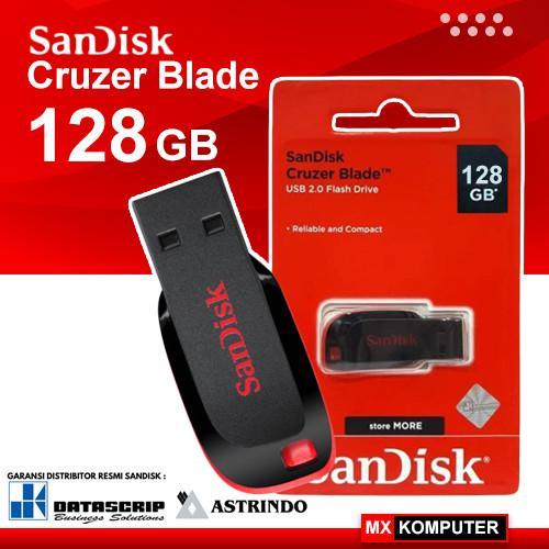 Sandisk Flasdisk 64GB Cruzer Blade Usb 8gb,16gb,32gb,64gb,128gb Original Datascrip