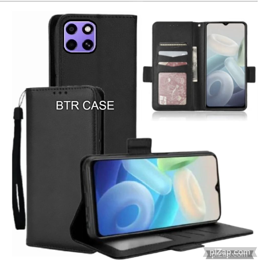 CASE DOMPET HP INFINIX SMART 6HD CASING DOMPET KULIT FLIP COVER LEATHER SARUNG HP