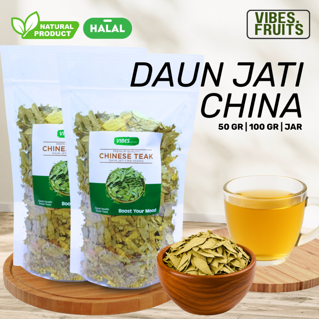 

Daun Jati China Premium Herbal Alami Pelangsing Membantu Diet Alami Kualitas Super 100% Asli