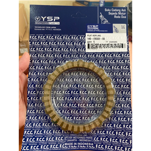 YSP Plat Kopling Kharisma KPH Kampas Kopling KARISMA Supra X 125 Old Asli FCC