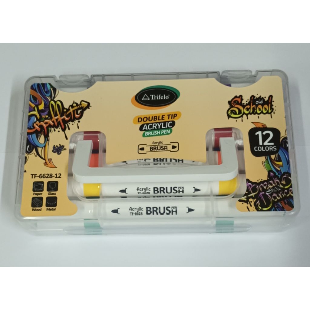 

ACRYLIC BRUSH PEN DOUBLE TIP