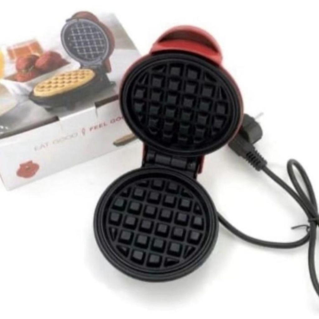 Cetakan Waffle Maker Listrik Anti Lengket / Waffle Maker