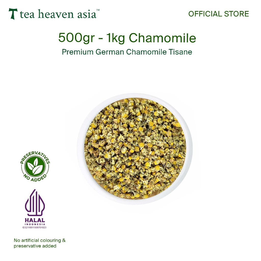 

Tea Heaven Pure Chamomile Teh Bunga Kamomil Bulk