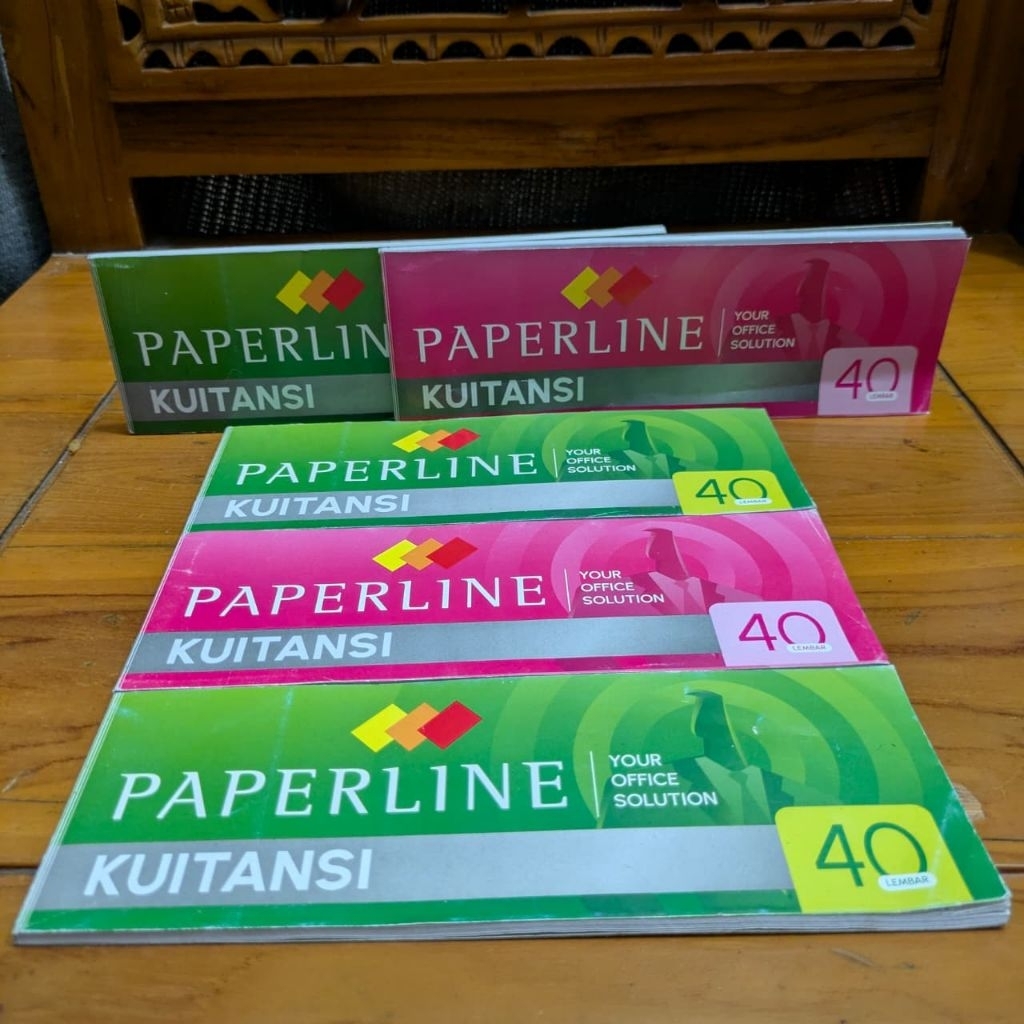 

Buku Kuitansi/Kuitansi PAPERLINE Isi 40 Lembar