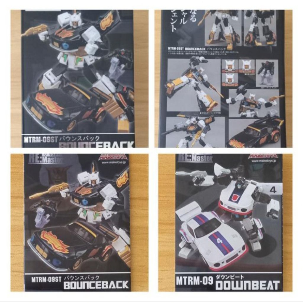 Transformers RE: Master MTRM-09ST Bounce Back. Preloved / Bekas. MakeToys