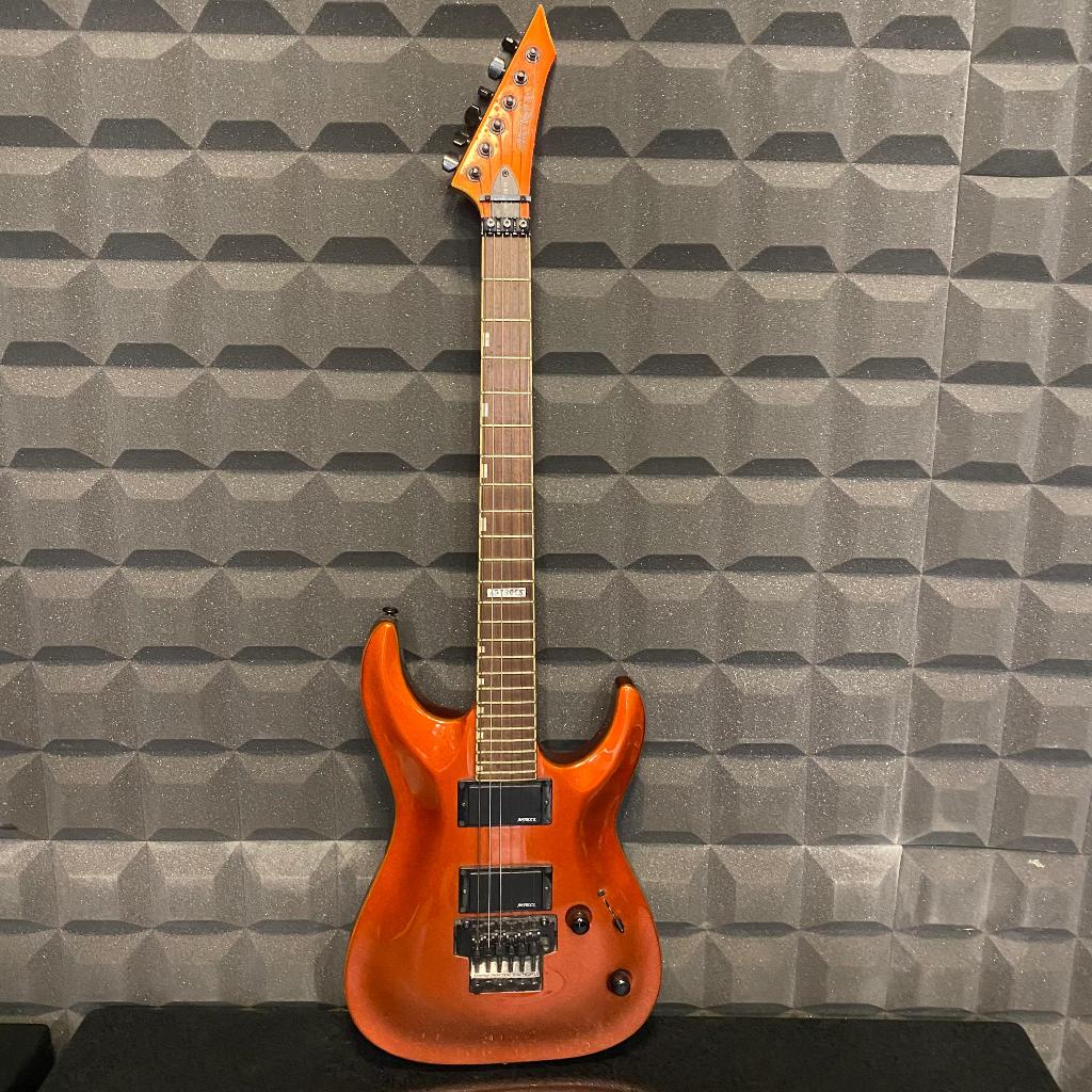 GITAR LISTRIK EG ARTROCK RMF 300 FR ORIGINAL WARNA ORANGE / GITAR ELEKTRIK PROFESSIONAL / Gitar List