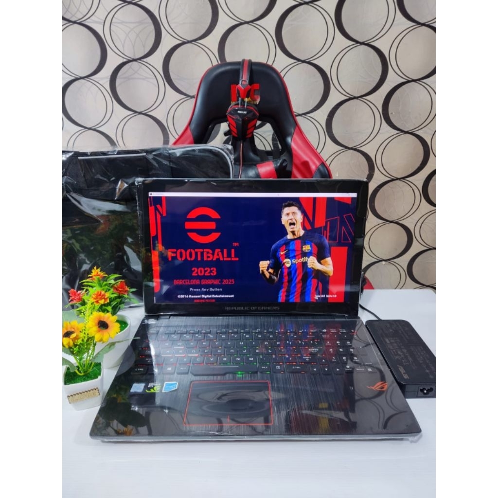 LAPTOP ASUS ROG STRIX-GAMING GL553VD-308 BUSINESS Edition [RAM 16GB SSD 512GB]  Premium Edition