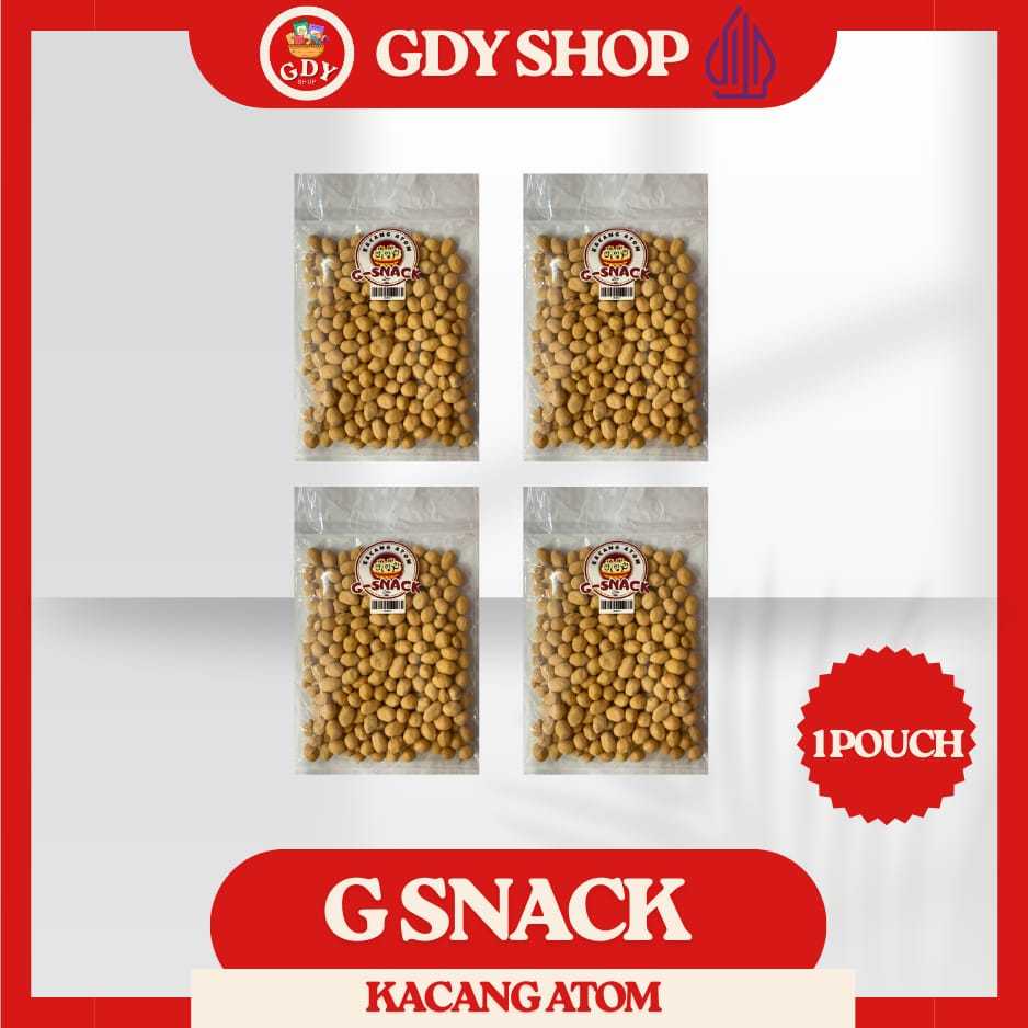 

G SNACK CEMILAN KACANG ATOM GURIH DAN RENYAH
