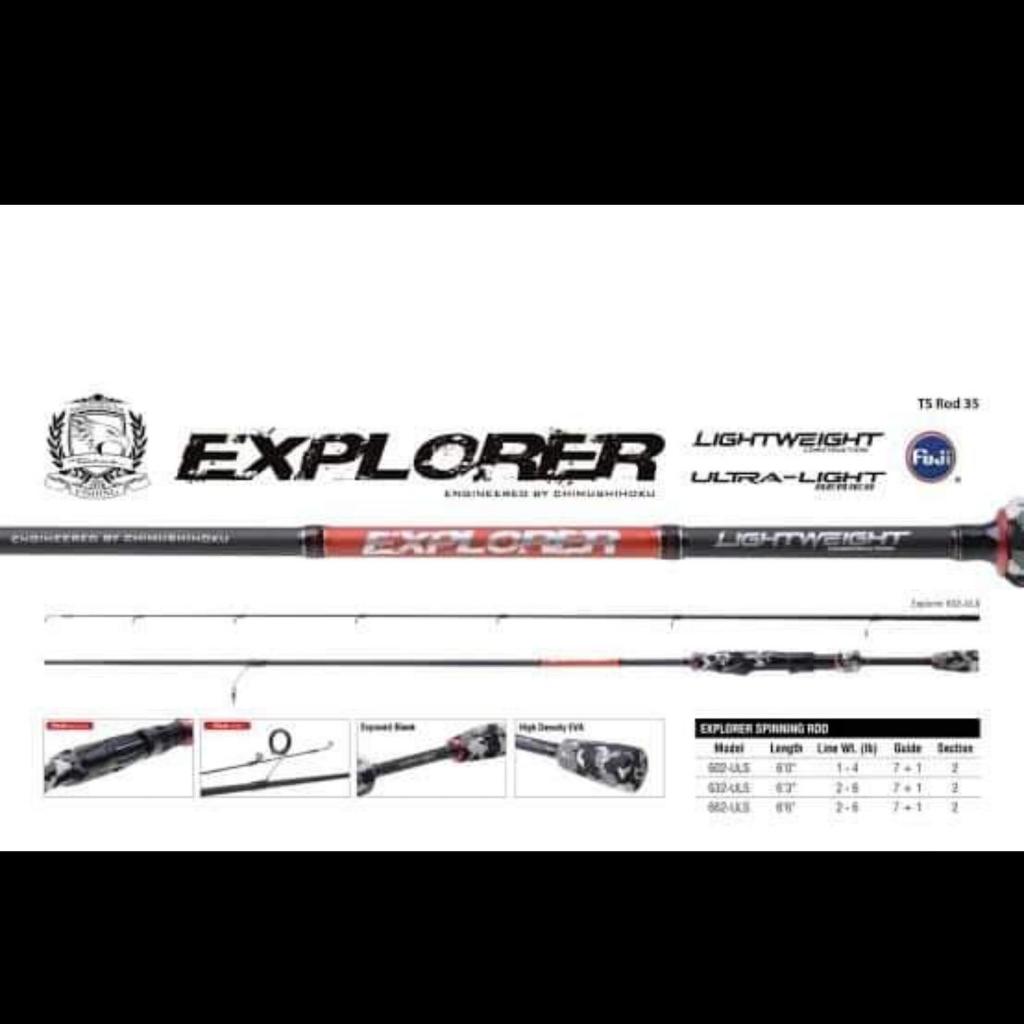 Joran Spinning Ultra Light Seahawk Explorer 682UL