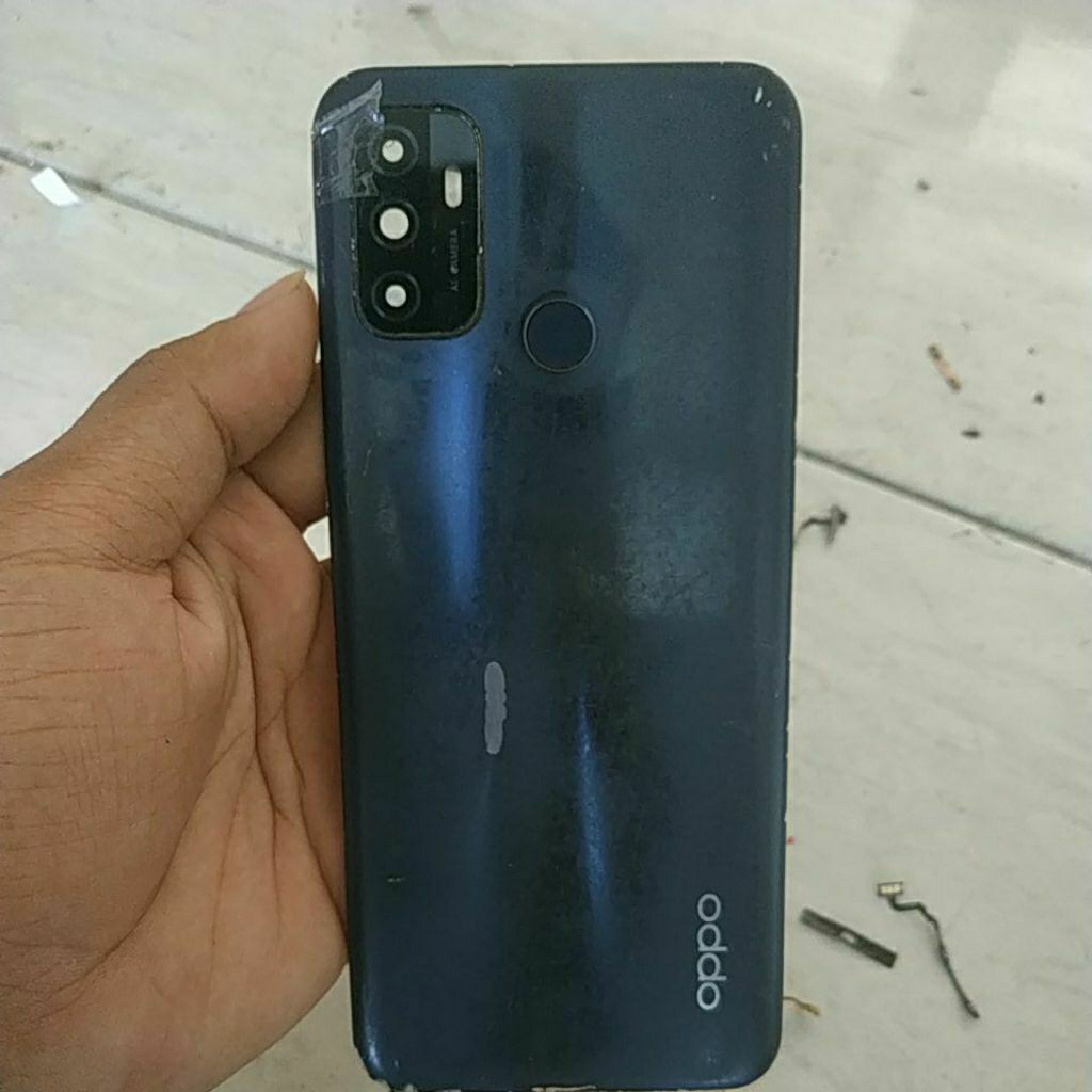 backdoor bekas Oppo a53,minus cat mengelupas