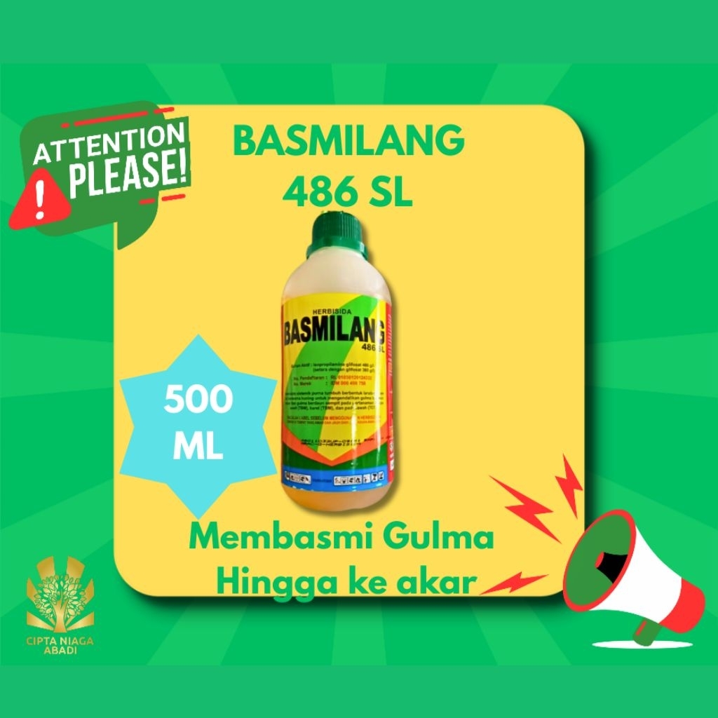 Herbisida BASMILANG 486 SL, 500 ml