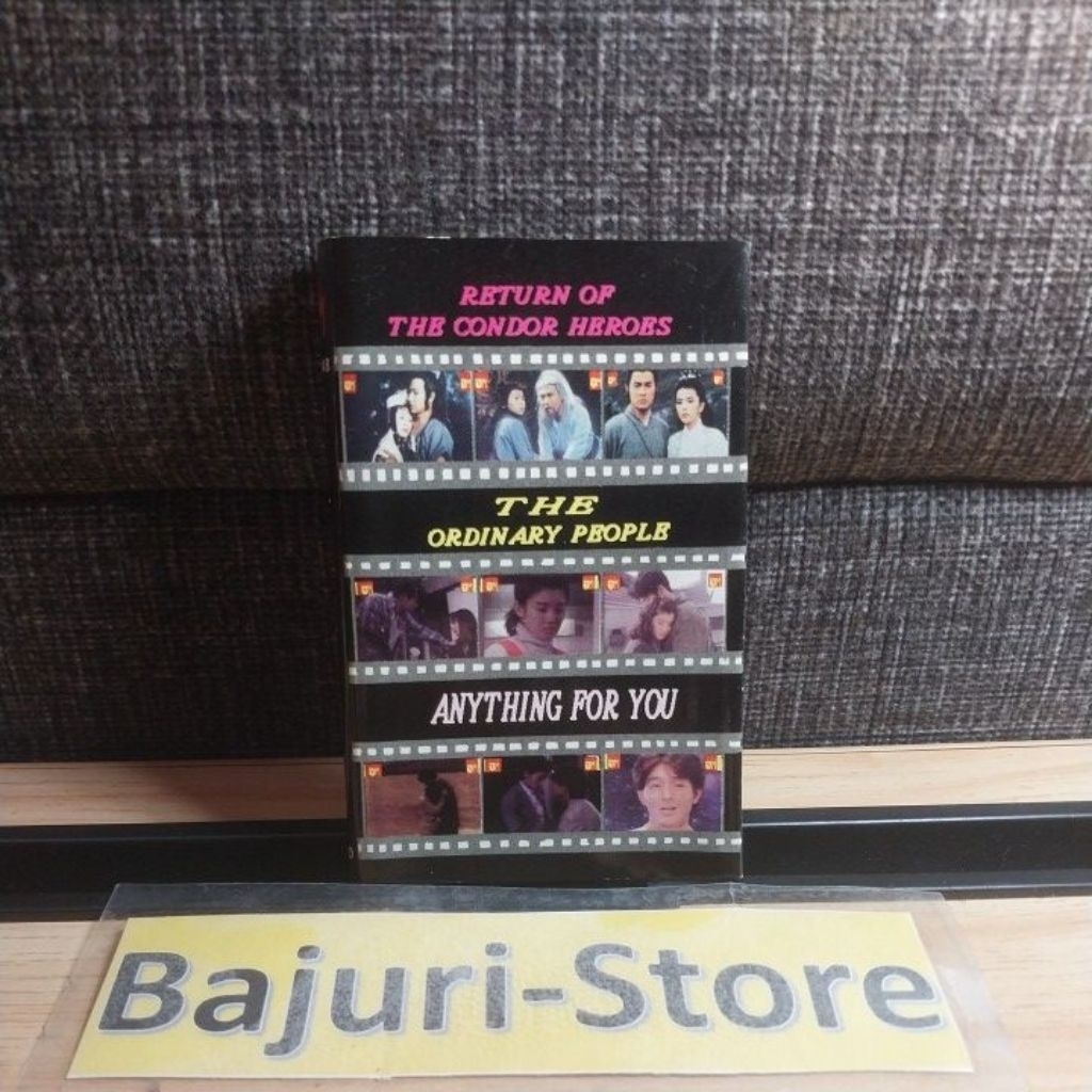 Kaset Pita Mandarin OST "Return of The Condor Heroes" " Pendekar Rajawali" "The Ordinary People" "An