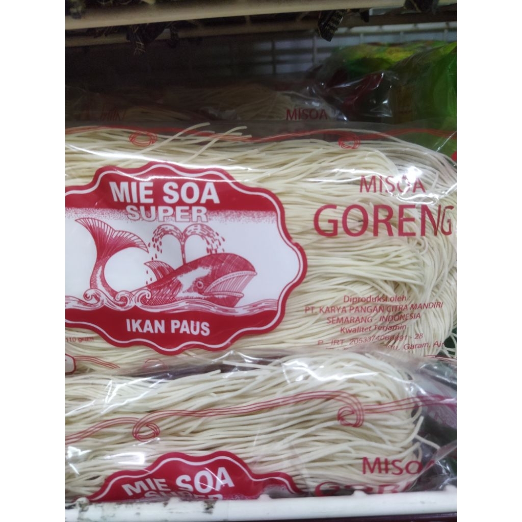 

MIE SOA GORENG DAN KUAH