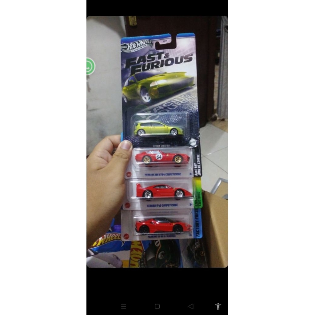 hot wheels Honda Civic Eg fast& furious