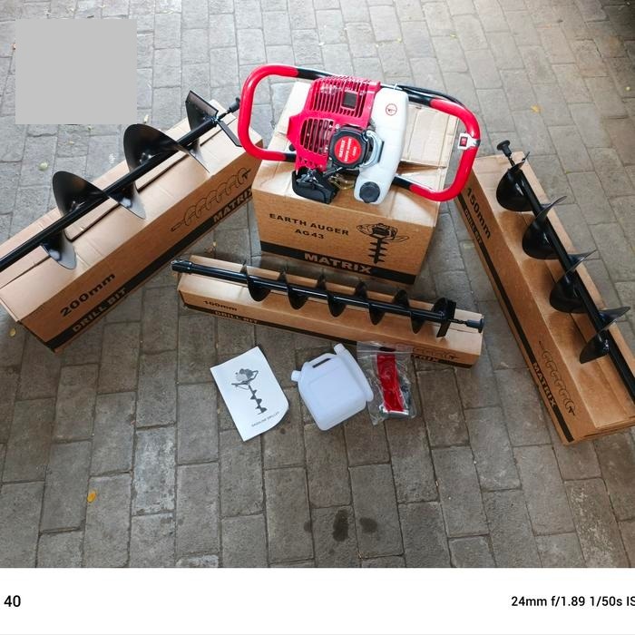 Mesin Bor tanah MATRIXAG 63 / Earth Auger MATRIX AG63