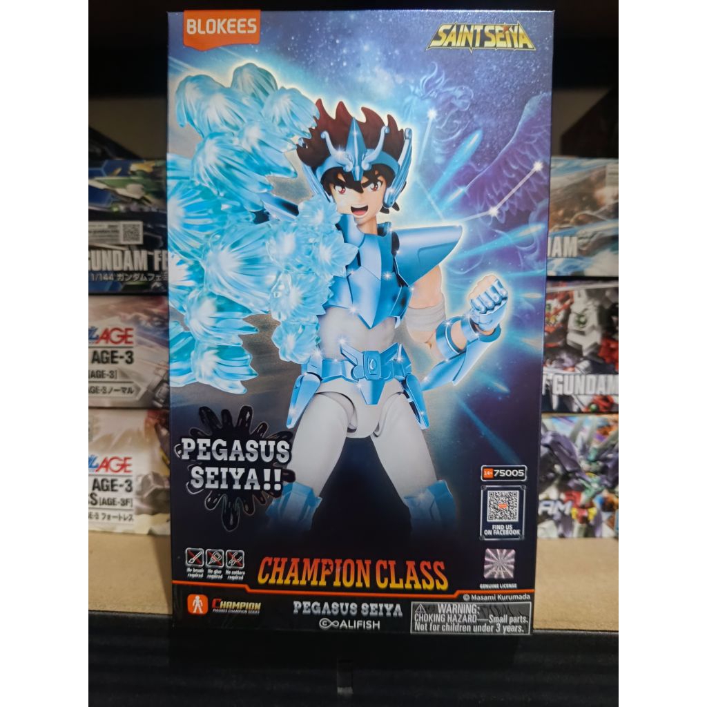 Blokees Saint Seiya Champion Class 04 Pegasus Seiya Original Blokees License