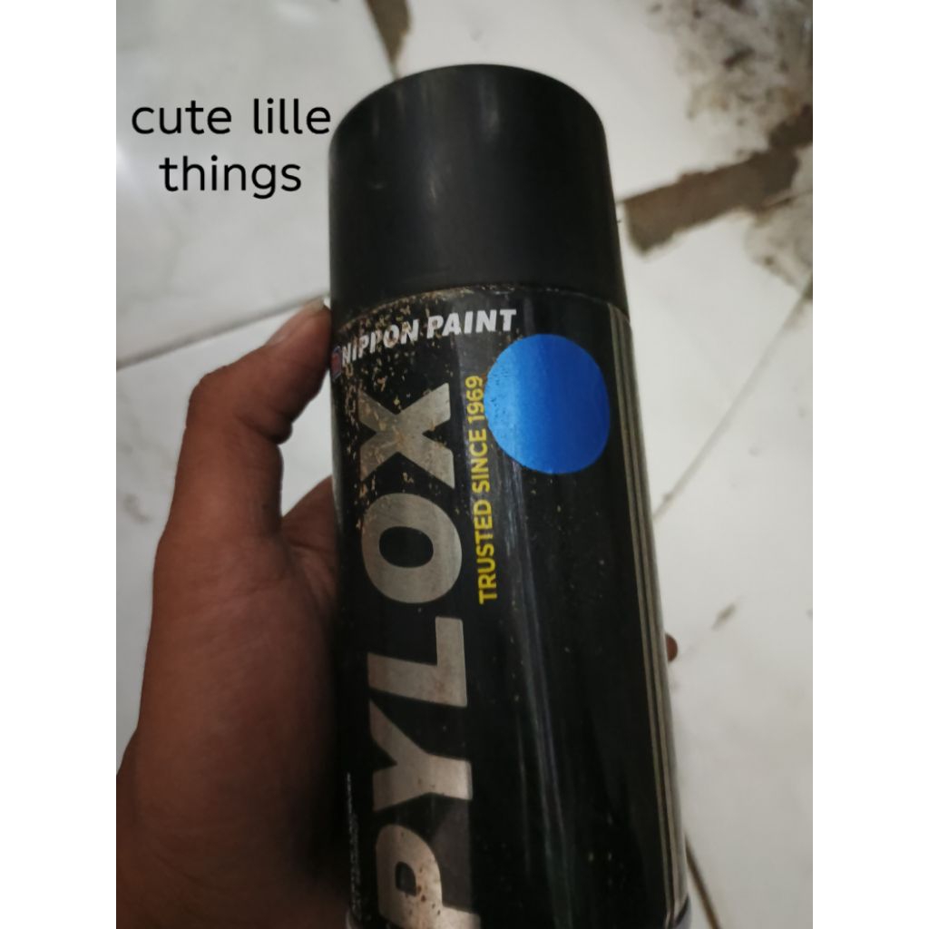 pulox pilox METALLIC COLOURS METALIC COLOURS cat semprot nippon paint type 1726 Neon blue biru neon