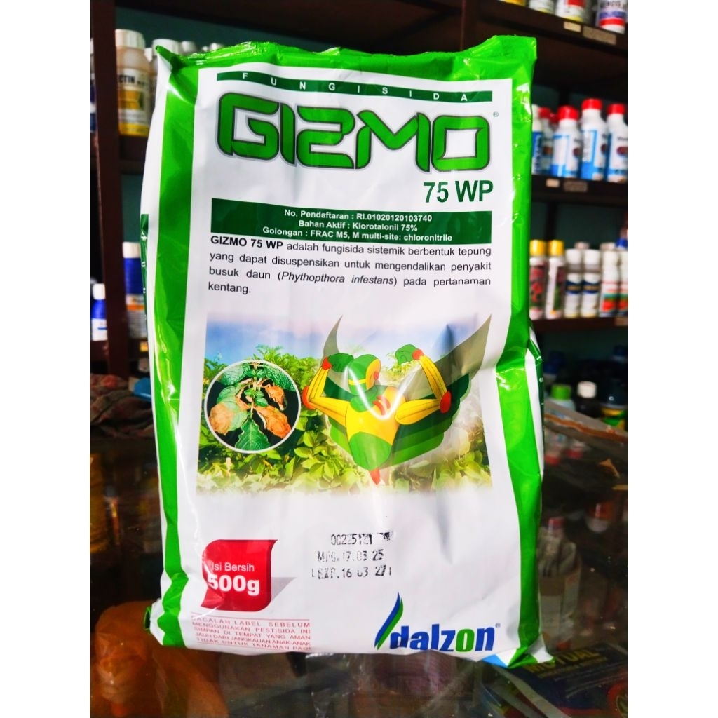 Fungisida GIZMO 75wp isi 500Gr