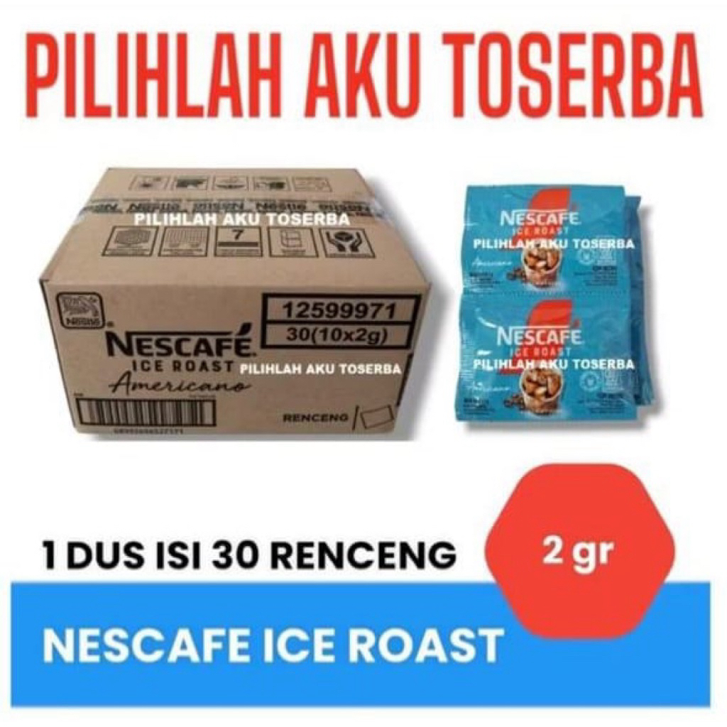 

Nescafe Ice Roas americano 1 Dus isi 30rcg