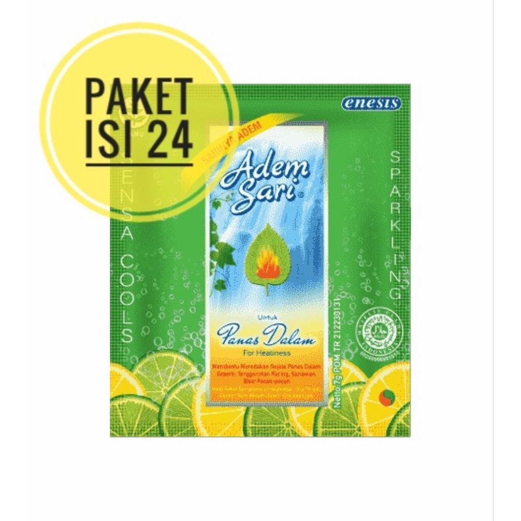 

larutan adem sari pereda panas dalam dan sakit tenggorokan