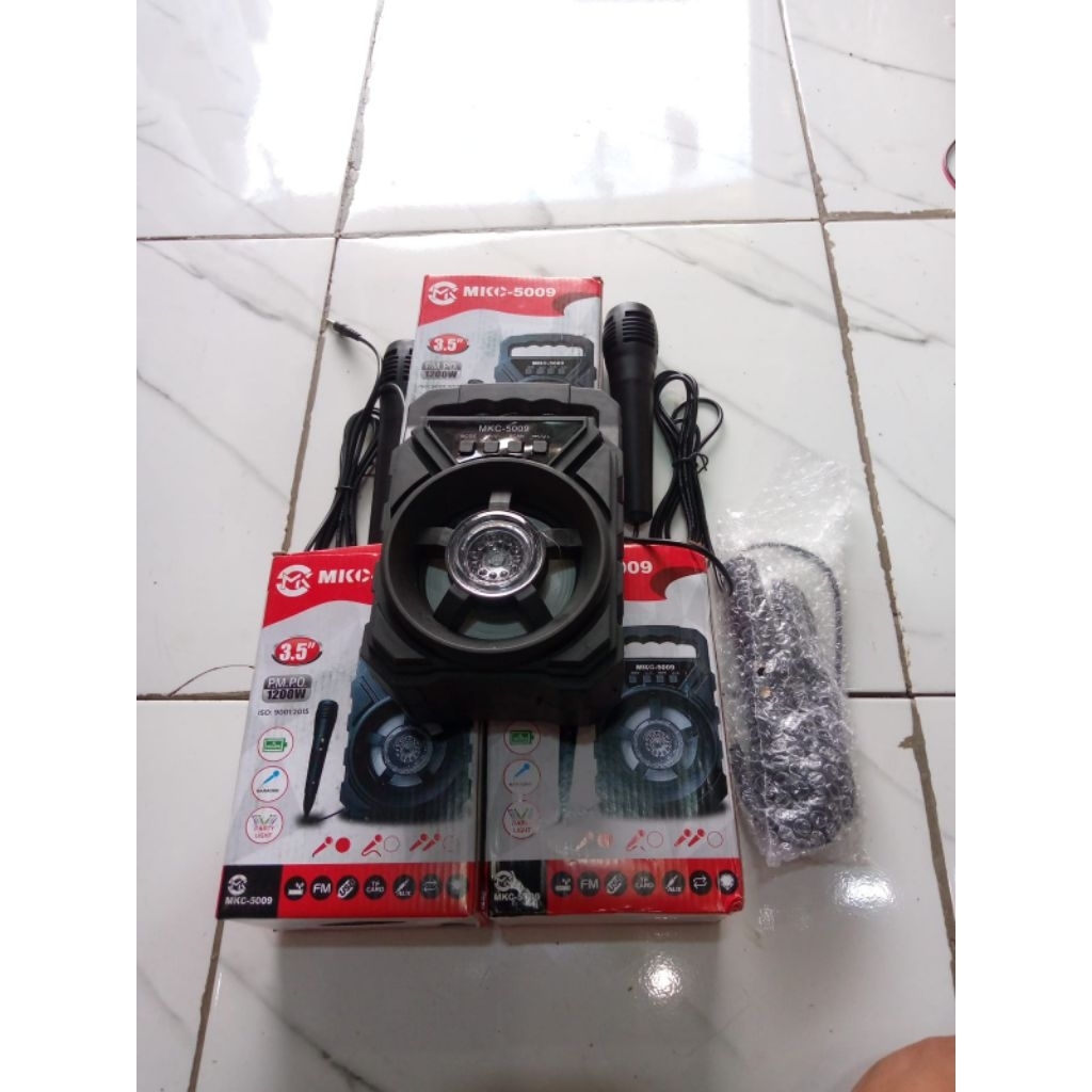 speaker kimiso mkc 5009 3,5 inch / speaker portabel kimiso 3.5 inch