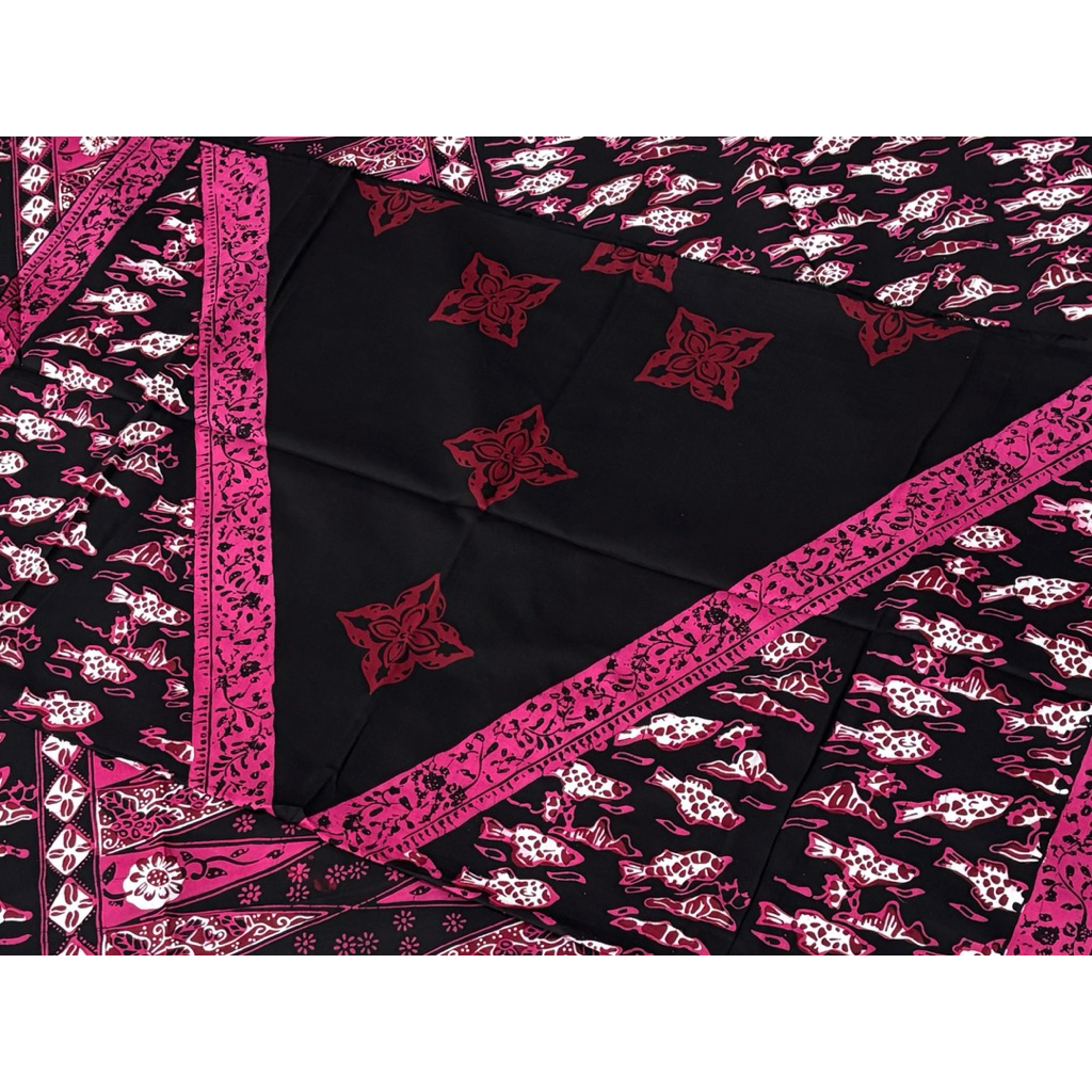 set kain selendang besar batik jambi asli