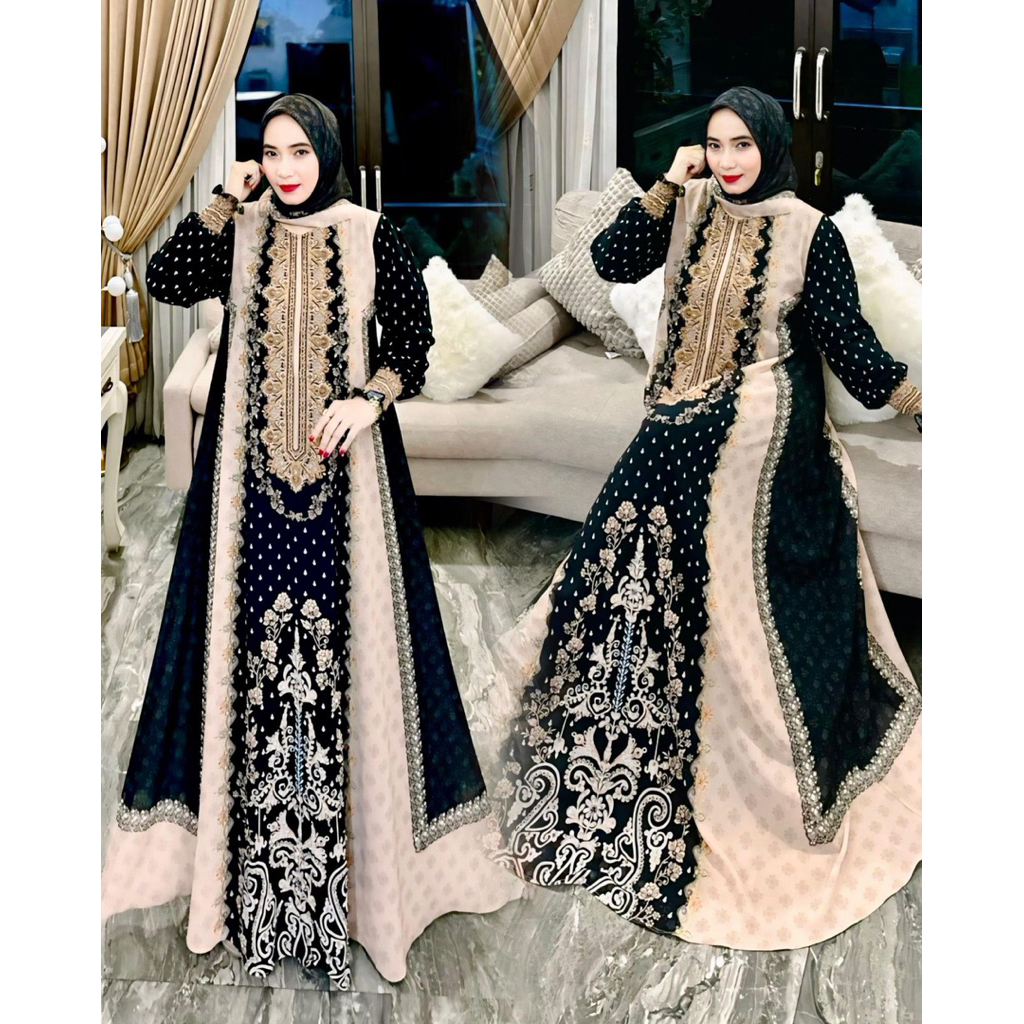 Mufidah gamis Series 2 Set Scraft