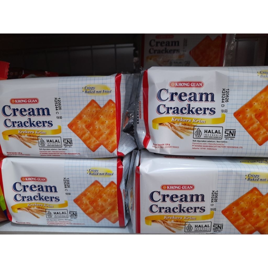 

Khong Guan Cream Crackers 120g