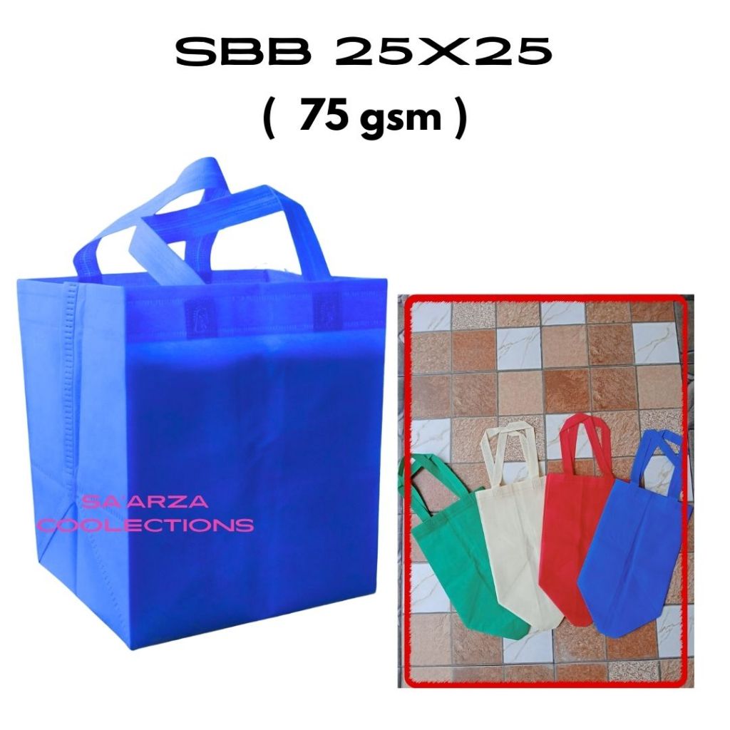 

Tas Goodiebag SBB 27x25x28 ( isi 12pcs ) Tas Goodiebag, Tas Nasi Kotak ,, Tas Besek
