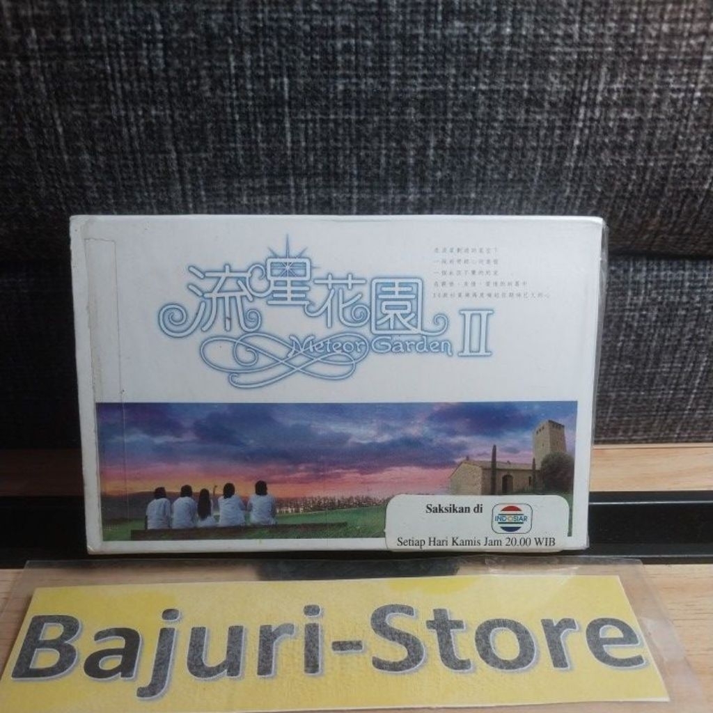 Kaset Pita Mandarin "Meteor Garden II"/Ada selongsong/Booklet Kaku/Original/Cassette