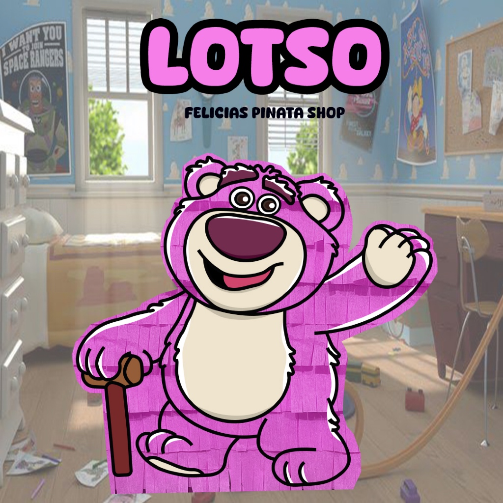 Lotso Pinata Birthday Jumbo Ulang Tahun