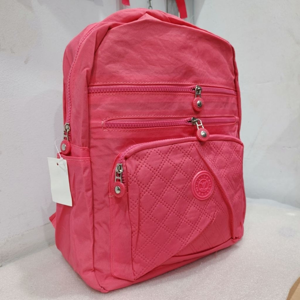 Ransel Import Murah Yilisen Bahan Parasut Crincle Ukuran Tanggung
