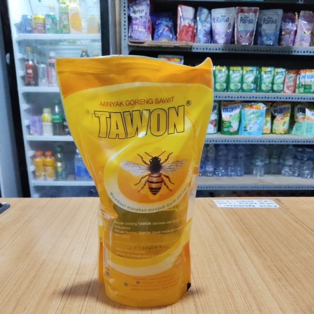

Minyak goreng tawon 1 liter