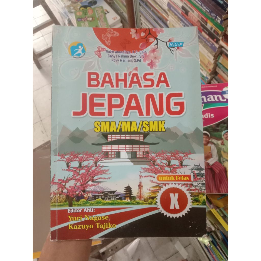 Bahasa Jepang X SMK.Kurikulum 2013.