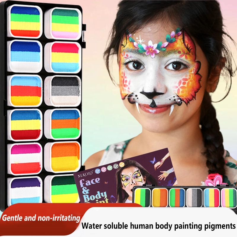 

Body Face Painting Art Make Up Painting Cat Wajah Beauty Makeup Tool Face Painting