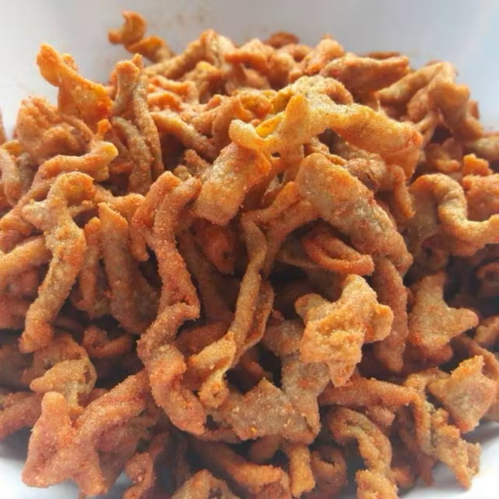 

keripik usus kecil